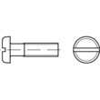 Flachkopfschrauben mit Schlitz DIN 85 / ISO 1580 A2 M 3 x 4